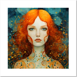 Surreal Redhead Posters and Art